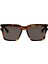HM 1584 C2 54 Unisex Kahverengi Güneş Gözlüğü 2