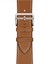 Apple Watch Deri Hermes Kordon Kayış (Logolu) 2