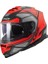 Storm Faster Mat Kırmızı-Tıtanıum Kask 1