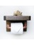 Ahşap Rustic Tuvalet Kağıtlığı Wc 1