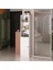 Çok Amaçlı Dolap, Mutfak Dolabı, Kiler Erzak Dolabı, Beyaz Mdf, MDLP25 3
