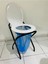 Hasta WC Sandalye Klozet Komot Tuvalete Seyyar Sandalye Kolay Katlanır Komot 5