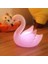 LED Işıklı Flamingo Masa Lambası Çocuk Bebek Dekorasyon 5