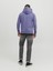 Jack & Jones Hood Josh Erkek Mor Kapüşonlu Sweatshirt 4