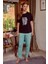 Kadın Kısa Kollu Pijama Takımı 1