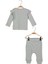 Gots Sertifikalı Organik Pamuk Fırfırlı Sweatshirt ve Pantolon Takım (0-4yaş) 4