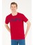 Erkek Bordo Basic T-Shirt 50262976-VR014 1
