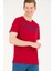 Erkek Bordo Basic T-Shirt 50262976-VR014 2