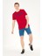Erkek Bordo Basic T-Shirt 50262976-VR014 3
