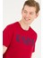 Erkek Bordo Basic T-Shirt 50262976-VR014 4