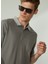 Polo Yaka Gri Erkek T-Shirt 4A9000000004 3