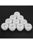 10X Comestic Jar Mini Jar Yüz Kremi Konteyner TAŞINABILIR+50X Parlak Dudak Fırçası (Yurt Dışından) 5