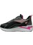 Siyah Pembe Fuşya Sneakers Bağcıklı Spor Ayakkabı 3