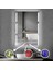 60X80 cm Bluetoothlu Buğu Çözücülü Dokunmatik Işıklı Kumlamalı Banyo Aynası 3
