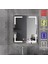 50X70 cm Bluetoothlu Buğu Çözücülü Dokunmatik Işıklı Kumlamalı Banyo Aynası 3