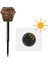 Top One Solar Bahçe Lambaderi Ferforje Elmas Şeklinde Boş Dekoratif Lamba Bahçe Peyzaj Lambası () (Yurt Dışından) 1
