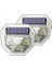 Buyfun Şeffaf Küçük Duvar Lambası Beyaz Işık 40LED 8 M Beyaz 2'li () (Yurt Dışından) 1