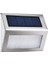 Mbw 3 LED Paslanmaz Çelik Güneş Bahçe Işık Açık Merdiven Beyaz () (Yurt Dışından) 1