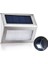 Mbw 3 LED Paslanmaz Çelik Güneş Bahçe Işık Açık Merdiven Beyaz () (Yurt Dışından) 2
