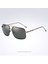 Aoron Erkekler Polarize Güneş Gözlüğü Lüks Hd Sürüş Gözlüğü Erkek UV400 Ayna Kaplama Güneş Cam Metal Çerçeve Gözlük Aksesuarları 384 (Yurt Dışından) 1