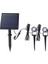 Tomshine 2W Çift Güneş Spot 130LM 2-In-1 Suya Dayanıklı Sıcak Beyaz () (Yurt Dışından) 1