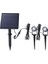Tomshine 2W Çift Güneş Spot 130LM 2-In-1 Suya Dayanıklı Sıcak Beyaz () (Yurt Dışından) 2