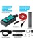 Chembo Motosiklet Çift Qc3.0 Şarj Cihazı Sae Fişi 1m Bağlantı Kablosu Iki Sae Uçlu USB Cep Telefonu Şarj Cihazı Voltmetre Su Geçirmez () (Yurt Dışından) 1