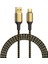 Wiwu Golden Series GD-101 Type-C USB Kablo 2.4A 20W Hızlı Şarj Kablosu 18K Altın Kaplama 120 cm (Yurt Dışından) 1