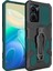 Vivo Y16 Kılıf Ultra Korumalı Manyetik Kemere Takmalı Standlı Klik Kapak 1