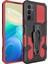 Samsung Galaxy A24 Kılıf Ultra Korumalı Manyetik Kemere Takmalı Standlı Klik Kapak 1