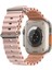 Apple Watch 42-44-45-49MM Krd-28 Ocean Çift Renkli Rose Kordon 1