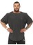 Erkek Oversize T-Shirt Damalı Gym Rag Top 3337 2