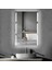 50X70 cm Buğu Çözücülü Kumlamalı Banyo Aynası 1