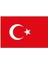 Türk Bayrağı 50 x 75 cm Alpaka 1