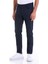 Lacivert Dinamik Fit Desenli Pamuklu 5 Cep Kanvas Pantolon 1