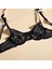 Süsen Lingerie Kadın Balenli Siyah Sütyen Set , Iç Giyim , Iç Çamaşırı, 3