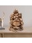 Buda Tealight Sahibi Meditasyon Figürinleri Gülerek Için Bahçe Heykeli Buda Küçük (Yurt Dışından) 3