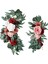 Yapay Çiçekler Swag Centerpiece Garland Arbor Zemin Duvar Tarzı Için El Yapımı Duvar Stili D (Yurt Dışından) 4