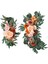 Yapay Çiçekler Swag Centerpiece Garland Arbor Zemin Duvar Stili Için El Yapımı (Yurt Dışından) 4