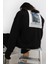 Erkek Reincarnation Oversize Siyah Sweatshirt 1