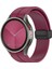 Samsung Galaxy Watch 4 40 44 mm Silikon Kordon Magnetik D Tokalı Spor Kayış Mıknatıslı Toka 1