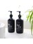 Miniminti Siyah Cam Bulaşık Sabunu Şişesi - 500 ml (Dish Wash) 3