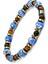 Kaplan Gözü Hematit ve Lapis Lazuli Taşlı Doğal Taş Bileklik 1