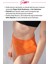 Regl Dönemine Özel Konforlu Pedkini Mayo Altı Eco Friendly Swimwear Süper Emici Yüksek Bel Bikini Altı Turuncu Regl Mayosu 3