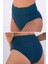 Regl Dönemine Özel Konforlu Pedkini Mayo Altı Eco Friendly Swimwear Süper Emici Yüksek Bel Bikini Altı Yeşil Regl Mayosu 1