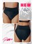 Regl Dönemine Özel Konforlu Pedkini Mayo Altı Eco Friendly Swimwear Süper Emici Yüksek Bel Bikini Altı Siyah Regl Mayosu 8