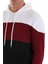 Siyah Regular Fit Düz Pamuklu Kanguru Cep Kapüşonlu Sweatshirt 5