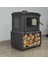 FS-032ST Altara Lüx 3 Camlı Odunluklu Şömine 4