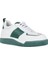 Beyaz Yeşil Deri Kadın Spor Ayakkabı 01WZ10401 2