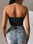 Boyundan Geçirmeli Crop Bluz 2